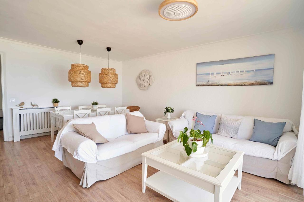 Apartamento Primera Linea De Mar Con Espectaculares Vistas Apartment Sant Pol De Mar Bagian luar foto